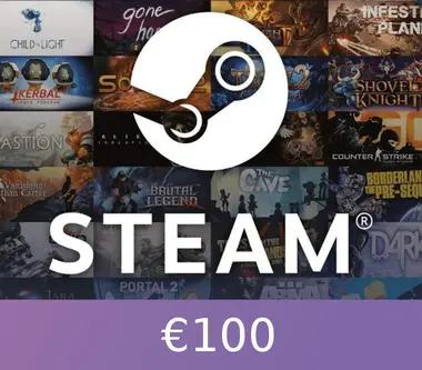 Steam Gift Card 100 EUR