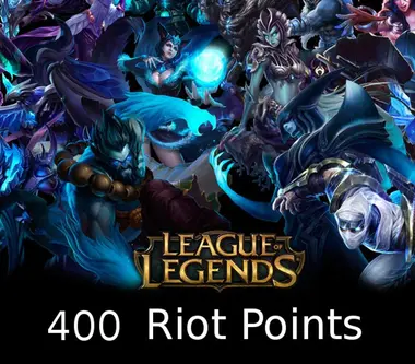 League of Legends Riot Points 400 RP - Riot Key preview 1