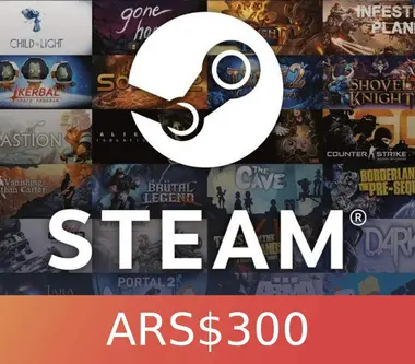 Steam Gift Card 300 ARS - - ARGENTINA preview 1