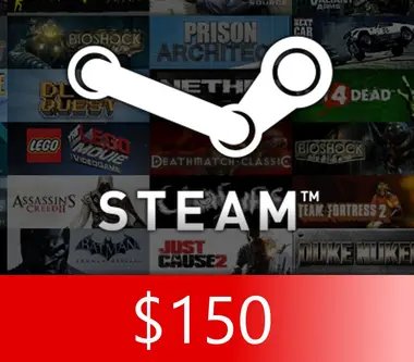 Steam Gift Card 150 USD preview 1