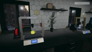 3D PrintMaster Simulator Printer preview 3