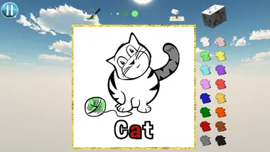 ABC Coloring Town preview 4