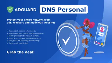 AdGuard DNS Personal (PC, Android, Mac, iOS) (20 Devices, 1 Year) - AdGuard Key preview 2