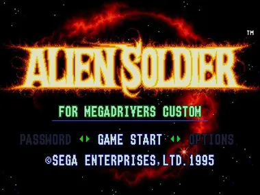 Alien Soldier preview 3
