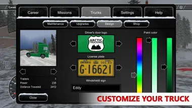 Arctic Trucker Simulator preview 4