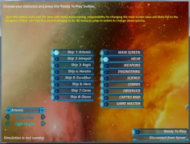 Artemis Spaceship Bridge Simulator preview 16
