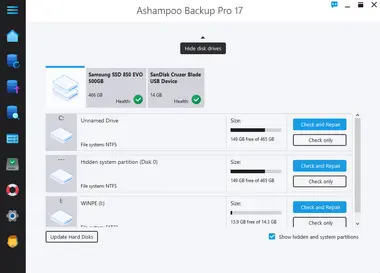 Ashampoo Backup Pro 17 (1 Device, Lifetime) preview 3