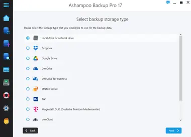 Ashampoo Backup Pro 17 (1 Device, Lifetime) preview 2