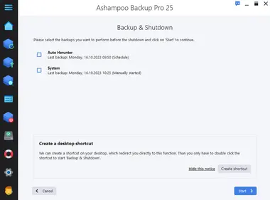 Ashampoo Backup Pro 25⁠ (1 Device, Lifetime) preview 6
