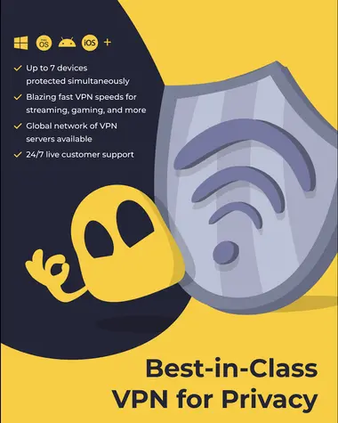 CyberGhost VPN (1 Year, 7 Devices) - CyberGhost Key preview 2