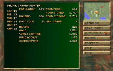 D&D Stronghold: Kingdom Simulator .COM preview 9