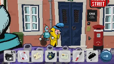 Detective Case and Clown Bot in: Murder in the Hotel Lisbon preview 9