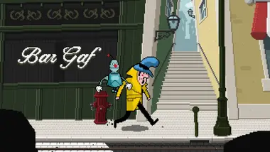 Detective Case and Clown Bot in: Murder in the Hotel Lisbon preview 2