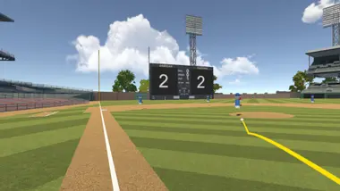 Double Play: 2-Player VR Baseball preview 4