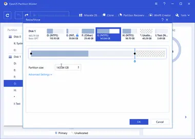 EaseUS Partition Master Professional 2 Devices, Lifetime - EaseUS Key preview 2