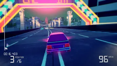 Electro Ride: The Neon Racing preview 3