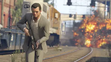 Grand Theft Auto V + Great White Shark Cash Card Rockstar Key preview 4