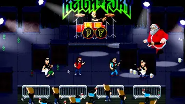 Headbangers in Holiday Hell preview 5