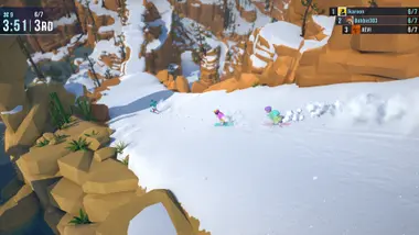 Lonely Mountains: Snow Riders preview 3