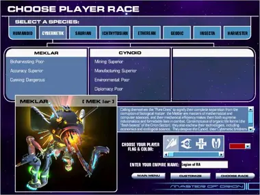Master of Orion 3 - .COM preview 6