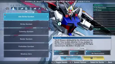 Mobile Suit Gundam Seed: Battle Destiny Remastered preview 7
