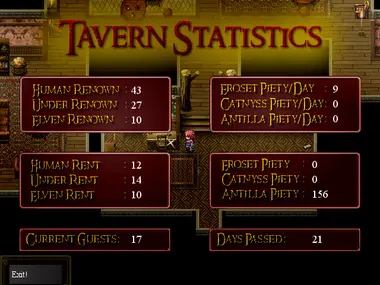 Moonstone Tavern - A Fantasy Tavern Sim! preview 8