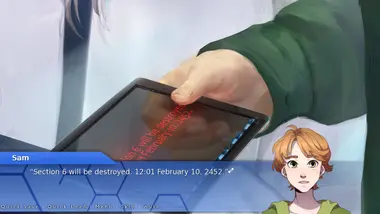 Orion: A Sci-Fi Visual Novel preview 5