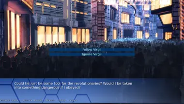 Orion: A Sci-Fi Visual Novel preview 2
