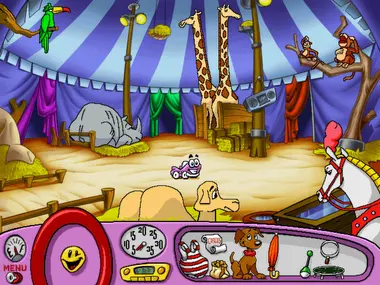 Putt-Putt Joins the Circus preview 6