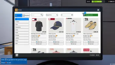 Retail Company Simulator preview 2