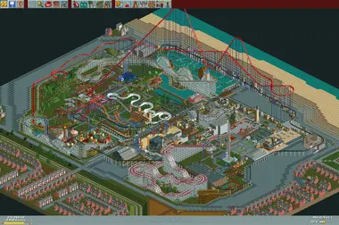 RollerCoaster Tycoon: Deluxe .COM preview 6