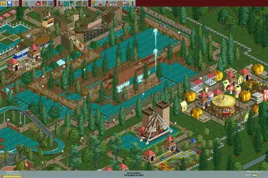 RollerCoaster Tycoon: Deluxe .COM preview 3