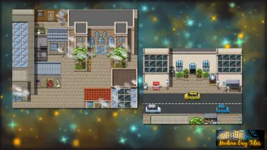 RPG Maker: Modern Day Tiles Resource Pack preview 2