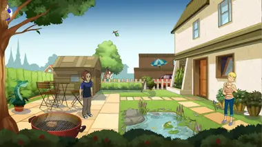 Sandra and Woo in the Cursed Adventure preview 4