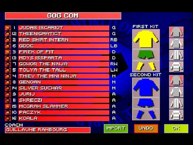 Sensible World of Soccer 96/97 .COM preview 12