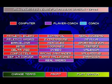 Sensible World of Soccer 96/97 .COM preview 7