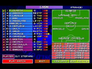 Sensible World of Soccer 96/97 .COM preview 6