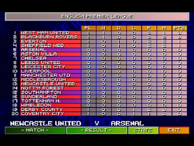 Sensible World of Soccer 96/97 .COM preview 5