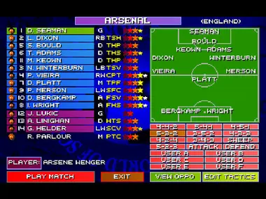Sensible World of Soccer 96/97 .COM preview 2