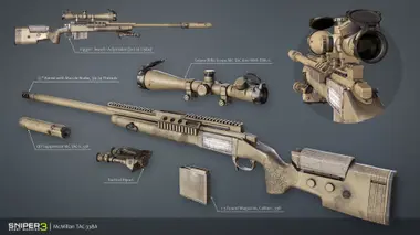 Sniper Ghost Warrior 3 - Sniper Rifle McMillan TAC-338A (DLC) preview 3