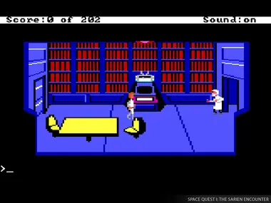 Space Quest 1+2+3 .COM preview 6