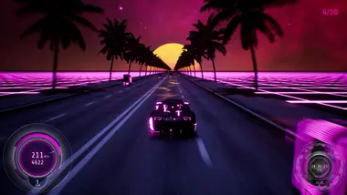 Synthwave Burnout preview 4