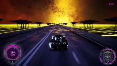 Synthwave Burnout preview 3