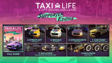 Taxi Life: A City Driving Simulator - Supporter Pack preview 2