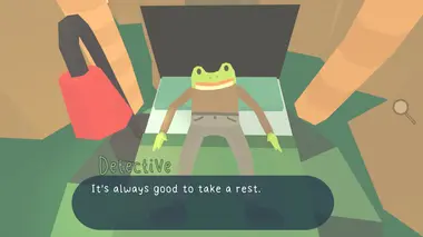 The Haunted Island, a Frog Detective Game preview 2