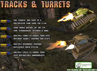 Tracks and Turrets preview 6