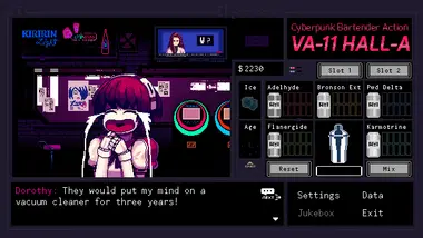 VA-11 Hall-A: Cyberpunk Bartender Action preview 3