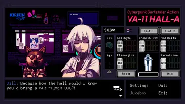 VA-11 Hall-A: Cyberpunk Bartender Action preview 4