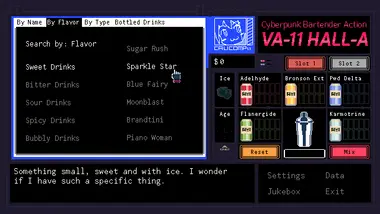 VA-11 Hall-A: Cyberpunk Bartender Action preview 2