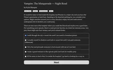Vampire: The Masquerade — Night Road preview 4